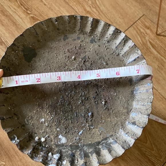 Handmade vintage pillar candle holder - Picture 8 of 8